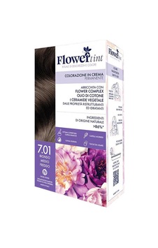 Flowertint Colorazione In Crema Saç Boyama Kiti 7.01 Orta Soğuk Sarışın Flowertint Colorazione In Crema Saç Boyama Kiti 7.01 Orta Soğuk Sarışın