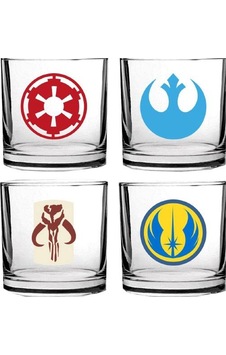 Star Wars Classic Logos Shot Glasses Set Mini Bardak Seti Star Wars Classic Logos Shot Glasses Set Mini Bardak Seti