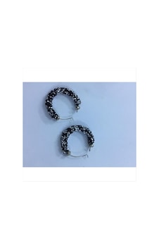 Zenviac456 Swarovski Fitil Küpe Zenviac45678 Parlak Siyah Zenviac456 Swarovski Fitil Küpe Zenviac45678 Parlak Siyah