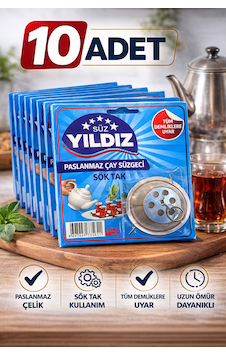 10 Adet Paslanmaz Çelik Çaydanlık Demlik Süzgeci Sök Tak Çay Süzgeci Tüm Demliklere Uyumlu Çaydanlık Filtresi Düz Renkli 10 Adet Paslanmaz Çelik Çaydanlık Demlik Süzgeci Sök Tak Çay Süzgeci Tüm Demliklere Uyumlu Çaydanlık Filtresi Düz Renkli