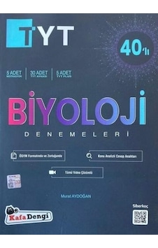 Kafadengi Yayınları Tyt Biyoloji 40 Lı Deneme Kafadengi Yayınları Tyt Biyoloji 40 Lı Deneme