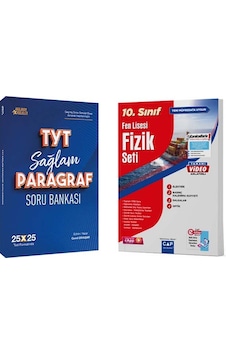 Çap Yayınları 10.sınıf Fen Lisesi Fizik Fasikül Seti Ve Paragraf Soru Bankası Hediye