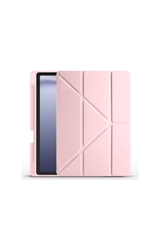 Galaxy Uyumlu Tab A9 Kılıf Zore Tri Folding Kalem Bölmeli Standlı Kılıf Klasik