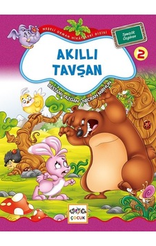 Akıllı Tavşan 2-Neşeli Orman Hikayeleri Dizisi-Büyük Boy - Bestami Yazgan - Nar Çocuk