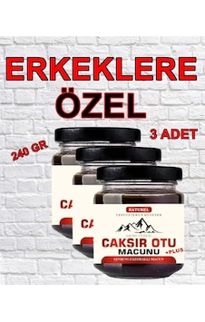 Hatay Yöresi Çakşır Otu Erkeklere Özel Macun 240 Gr X 3 Adet Hatay Yöresi Çakşır Otu Erkeklere Özel Macun 240 Gr X 3 Adet