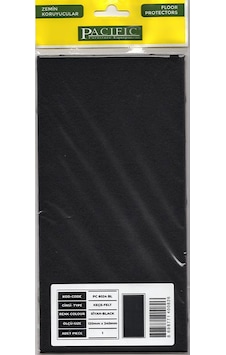 Pacific Yapışkanlı Keçe 120Mmx240Mm Siyah Pacific Yapışkanlı Keçe 120Mmx240Mm Siyah