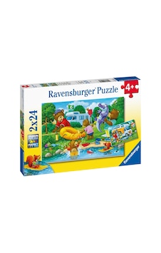 Ravensburger Puzzle 2X24 Parça Ayı Ailesi Kampta 5247 Ravensburger Puzzle 2X24 Parça Ayı Ailesi Kampta 5247