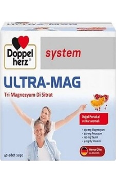Doppelherz Ultra-mag 40 Saşe Doppelherz Ultra-mag 40 Saşe