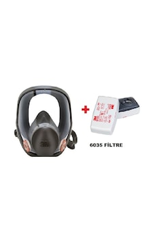 3M 6800 Tam Yüz Gaz Maskesi +6035 P3 Filtre N11.11 3M 6800 Tam Yüz Gaz Maskesi +6035 P3 Filtre N11.11