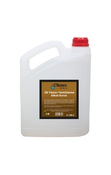 Clintex Kimya 3d Yazıcı Temizleme Alkol Sıvısı 3 Lt Clintex Kimya 3d Yazıcı Temizleme Alkol Sıvısı 3 Lt