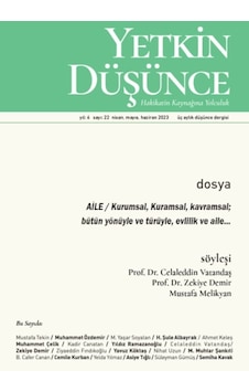 Yetkin Düşünce 22.sayı Nisan-haziran 2023 Yetkin Düşünce 22.sayı Nisan-haziran 2023