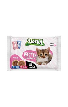 Çift Lezzet Pouch, Yavru Kedi İçin Tavuk-kuzu, 4 X 100 Gr 100 G Çift Lezzet Pouch, Yavru Kedi İçin Tavuk-kuzu, 4 X 100 Gr 100 G