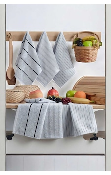 6 Lı Luna Naturel Mutfak Havlu Seti %100 Pamuklu 30x45 Cm Açık Gri 11 6 Lı Luna Naturel Mutfak Havlu Seti %100 Pamuklu 30x45 Cm Açık Gri 11