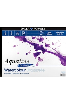 Daler Rowney Aquafine Watercolor Pads Texture 12 Yaprak 300g 305x Daler Rowney Aquafine Watercolor Pads Texture 12 Yaprak 300g 305x