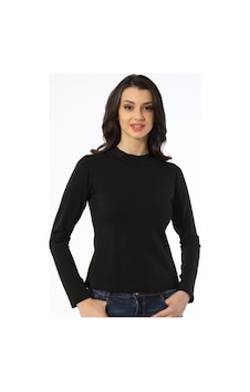 6 Adet Özlem Yarım Boğazlı Uzun Kollu Fanila Atlet Body 3227 Siyah 6 Adet Özlem Yarım Boğazlı Uzun Kollu Fanila Atlet Body 3227 Siyah