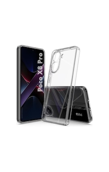 Poco X8 Pro 5g Uyumlu Silikon Kılıf - Pastel Renk Tonu Kamera Korumalı Esnek Kapak - Şeffaf