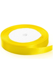 Benim Marifetlerim Sarı Saten Kurdele 6 cm 10 Metre Benim Marifetlerim Sarı Saten Kurdele 6 cm 10 Metre