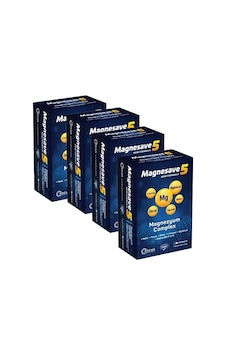 Magnesave5 Magnezyum Complex 4 x 60 Kapsül Magnesave5 Magnezyum Complex 4 x 60 Kapsül