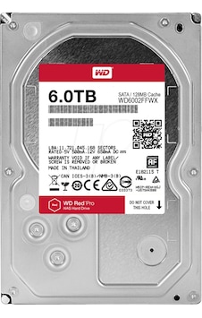 Western Digitial Red Pro WD6002FFWX 6 TB HDD Western Digitial Red Pro WD6002FFWX 6 TB HDD