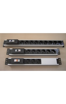 Formrack Kbn-F082Pr6Sa Sigortalı 6 Lı 19" Alüminyum Priz Formrack Kbn-F082Pr6Sa Sigortalı 6 Lı 19" Alüminyum Priz