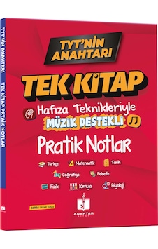 2026 Tyt'nin Anahtarı Tüm Dersler Tek Kitap Hafıza Teknikleriyle Müzik Destekli Pratik Notlar 2026 Tyt'nin Anahtarı Tüm Dersler Tek Kitap Hafıza Teknikleriyle Müzik Destekli Pratik Notlar