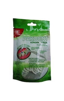 Pakdent Kürdanlı Diş İpi 32'li Pakdent Kürdanlı Diş İpi 32'li