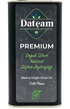 Datçam Premium Soğuk Sıkım Zeytinyağı Teneke 2000 ML Datçam Premium Soğuk Sıkım Zeytinyağı Teneke 2000 ML
