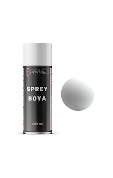 Plastik Boyası Mat Beyaz Sprey Boya 400 Ml.