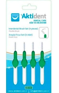 Aktident Arayüz Fırça Seti 0.80 MM 4'lü Aktident Arayüz Fırça Seti 0.80 MM 4'lü