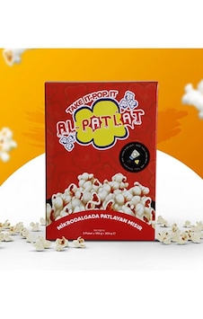 Al-patlat Mikrodalgada Patlayan Mısır 3x100 Gr