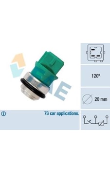 Fae Isı-hararet Müşürü Dacıa-mıtsubıshı-opel Movano-renault Clıo/kangoo/laguna/megane-volvo S40/v40
