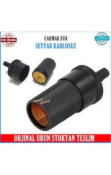 Oto Çakmak Fişi Dişi Seyyar Lehimlenebilir Model 1 Adet