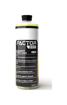 Factor 360 Cockpit Torpido Kremi Muz Kokulu 500 Ml Factor 360 Cockpit Torpido Kremi Muz Kokulu 500 Ml