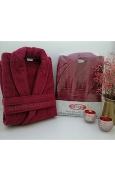 Sertay Havlu %100 Pamuk Bukle Lüks Tek Bornoz S0060 Bordo Sertay Havlu %100 Pamuk Bukle Lüks Tek Bornoz S0060 Bordo