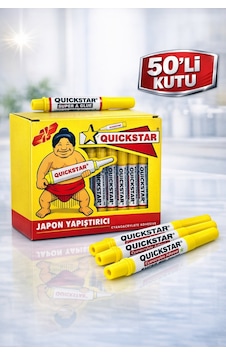 Quickstar Japon Yapıştırıcı 3g Süper Glue Siyanoakrilat Hızlı Yapıştırıcı 50 Adet Quickstar Japon Yapıştırıcı 3g Süper Glue Siyanoakrilat Hızlı Yapıştırıcı 50 Adet