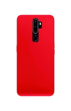 Oppo A9 2020 Kılıf Kamera Korumalı Silikon Rubber Arka Kapak Kırmızı Oppo A9 2020 Kılıf Kamera Korumalı Silikon Rubber Arka Kapak Kırmızı