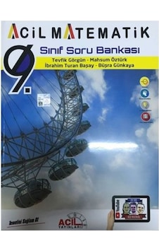 Acil Yayınları 9.Sınıf Acil Matematik Soru Bankası Acil Yayınları 9.Sınıf Acil Matematik Soru Bankası