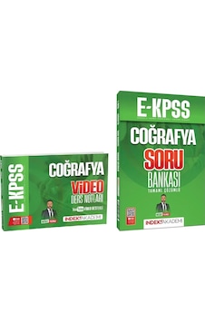 2026 İndeks Akademi Ekpss Coğrafya Video Ders Notları + Soru Bankası 2 Li Set - Mesut Yılmaz İndeks 2026 İndeks Akademi Ekpss Coğrafya Video Ders Notları + Soru Bankası 2 Li Set - Mesut Yılmaz İndeks