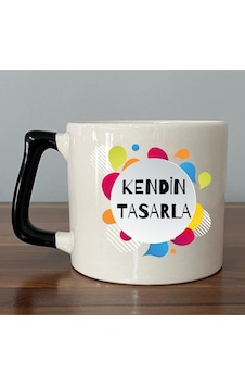 Kendin Tasarla Siyah Kulplu D Kupa Kendin Tasarla Siyah Kulplu D Kupa