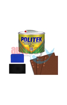 Politek Polyester Çelik Macun Sarı 500 GR Politek Polyester Çelik Macun Sarı 500 GR