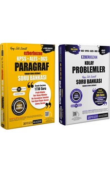 Pegem Yayınları Kpss Ales Dgs Ezberbozan Paragraf Ve Problemler Soru Bankası Seti 2 Kitap Pegem Yayınları Kpss Ales Dgs Ezberbozan Paragraf Ve Problemler Soru Bankası Seti 2 Kitap