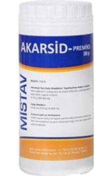 Akarsid Doğal Kanatlı Bit Kene Parazit Tozu 100gr- Bölünmüş