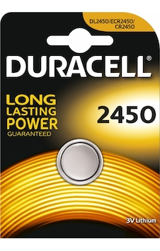 Duracell para Pil CR 2450 ( 1 Li Pk ) Duracell para Pil CR 2450 ( 1 Li Pk )