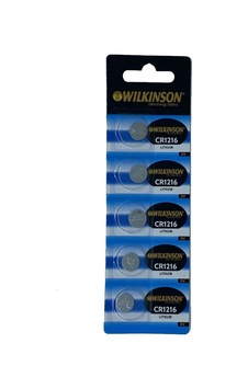 Wılkınson 1216 3v Lityum Düğme Pil 5'li Paket.gzpde Wılkınson 1216 3v Lityum Düğme Pil 5'li Paket.gzpde