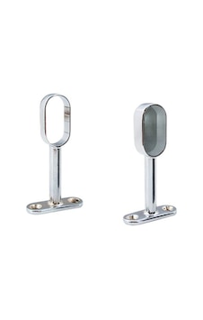 Oval Ayaklı Flanş Açık Krom 15x29 2 Adet Çok Renkli Oval Ayaklı Flanş Açık Krom 15x29 2 Adet Çok Renkli