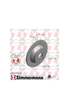Zimmermann 610.3713.20 Arka Fren Disk Aynası Volvo V70 Iıı 07 D4 13 S80 Iı 2.0 3.2 2.0tdı 08 Xc70 06 30769058 Zimmermann 610.3713.20 Arka Fren Disk Aynası Volvo V70 Iıı 07 D4 13 S80 Iı 2.0 3.2 2.0tdı 08 Xc70 06 30769058