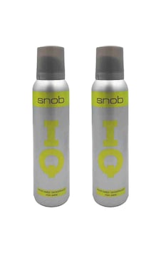 Snob IQ Erkek Sprey Deodorant 2 x 150 ML Snob IQ Erkek Sprey Deodorant 2 x 150 ML
