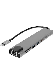 Platoon Pl-5575 4k 30hz Gri Metal 2xusb3.0, 1xusb2.0, 1000mbps Pd, Typec Data, Sd/tf Kart Okuyucu Type C Adaptör Çeviric Koyu Gri Platoon Pl-5575 4k 30hz Gri Metal 2xusb3.0, 1xusb2.0, 1000mbps Pd, Typec Data, Sd/tf Kart Okuyucu Type C Adaptör Çeviric Koyu Gri