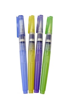 Zig Brush2o Su Hazneli Fırça (water Brush) 4 Boy Set Zig Brush2o Su Hazneli Fırça (water Brush) 4 Boy Set