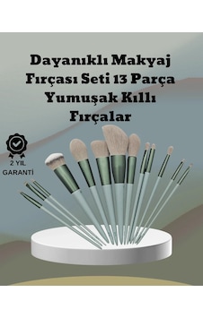 Diyar-ı Fırsat Umuşak Kıllı Es Tasarımlı 13'lü Makyaj Fırçası Seti Günlük Ve Profesyonel Kullanım Diyar-ı Fırsat Umuşak Kıllı Es Tasarımlı 13'lü Makyaj Fırçası Seti Günlük Ve Profesyonel Kullanım